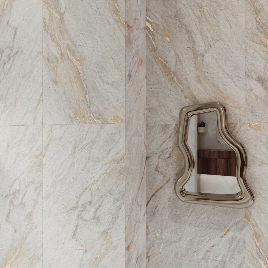 Керамогранит Arcadia Ceramica Lazio Pear Matt Glossy матовый с глянцевым эффектом бежевый GI8008-B 120х60 см