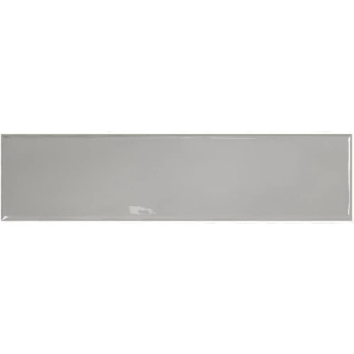 Плитка керамическая WOW Грэйс Греы Глосс / Grace Grey Gloss глянцевая серая 124923 30х7,5 см
