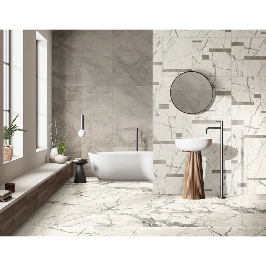 Керамогранит Azteca Pav. Invisible nat white 60x60 см