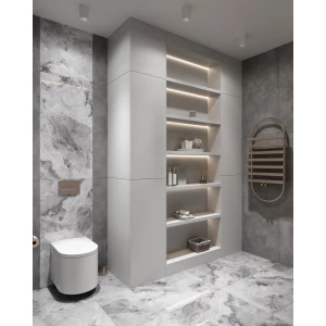 Керамогранит Arcadia Ceramica Invisible Onyx Grey Full Polished серый FP1026-A 120х60 см