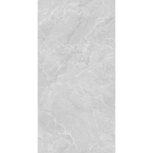 Керамогранит Realistik Lithos Light Grey Sugar Polished полуглянцевый серый 120х60 см