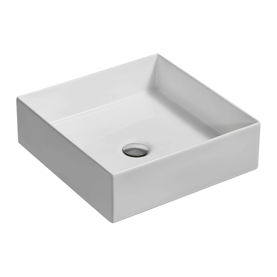 Накладная раковина Jacob Delafon Delta Pure тонкая керамика E90011-0 39*39 см