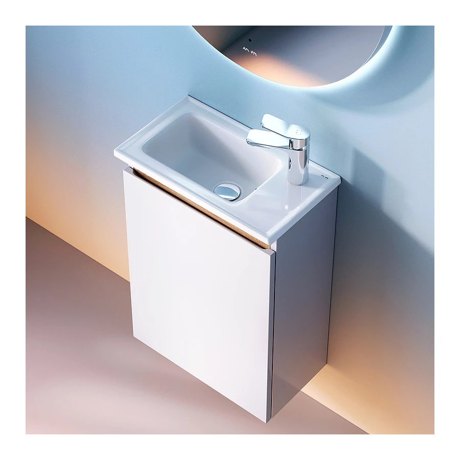 База под раковину Am Pm X-Joy подвесная 1 дверца белый глянец M85AFHX0451WG 45 см