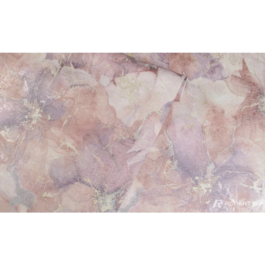 Обои флизелиновые Аспект Элли розовые 70597-56 1,06х10,05 м