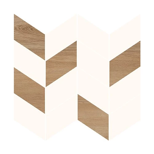 Вставка Meissen Keramik Love You Navy мозаика B сатиновая белый 29x29 см