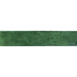 Плитка настенная Monopole San Remo Emerald глянцевая изумрудная 25x5 см