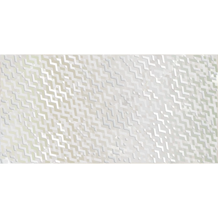 Декор Axima Нормандия D бело-серый 30х60 см