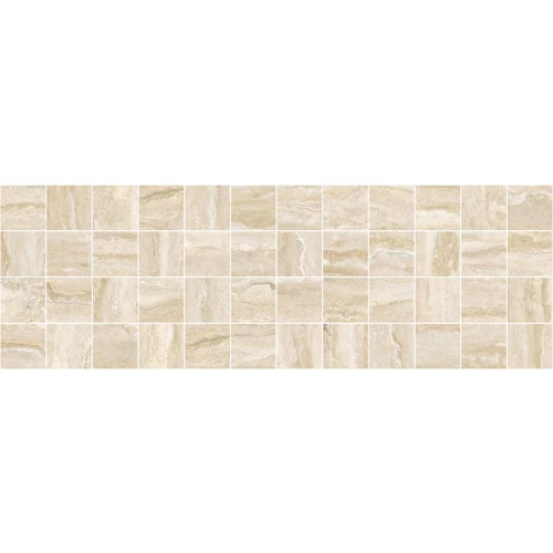 Декор Laparet Glossy мозаичный бежевый MM11189 20х60