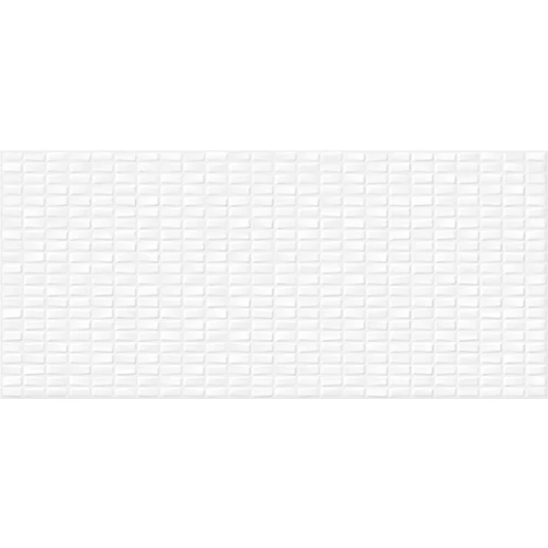 Облицовочная плитка Cersanit Pudra PDG053 мозаика рельеф белый 44*20 см
