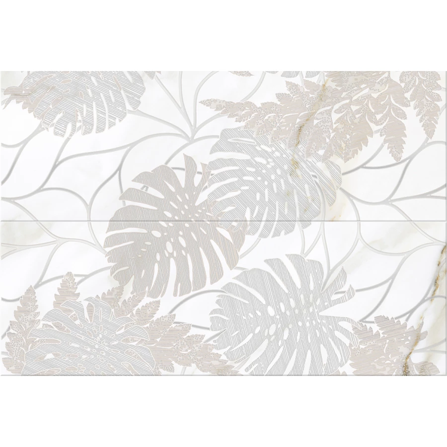 Панно Eletto Ceramica Calacatta Fern из 2-х плиток 586482001 48,4*70