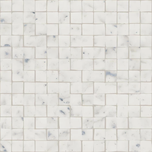 Мозаика Italon Шарм Экстра Каррара Сплит / Charme Extra Carrara Split белая 620110000071 30х30 см