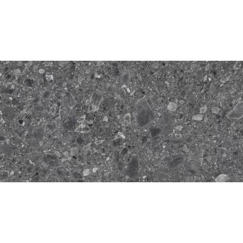 Керамогранит Laparet Ceppo Nero PRO структурный R10Soft STR матовый графитовый 120х60 см