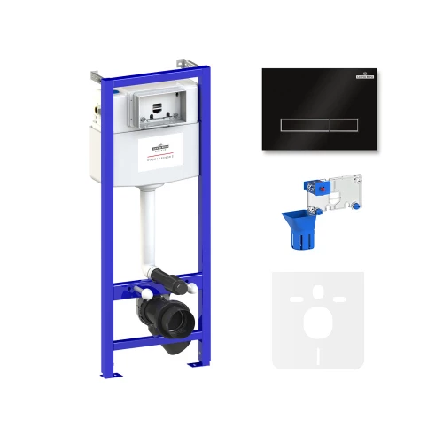 Комплект инсталляции для подвесного унитаза Lavinia Boho Relfix 77010039 (комплект 5 в 1)