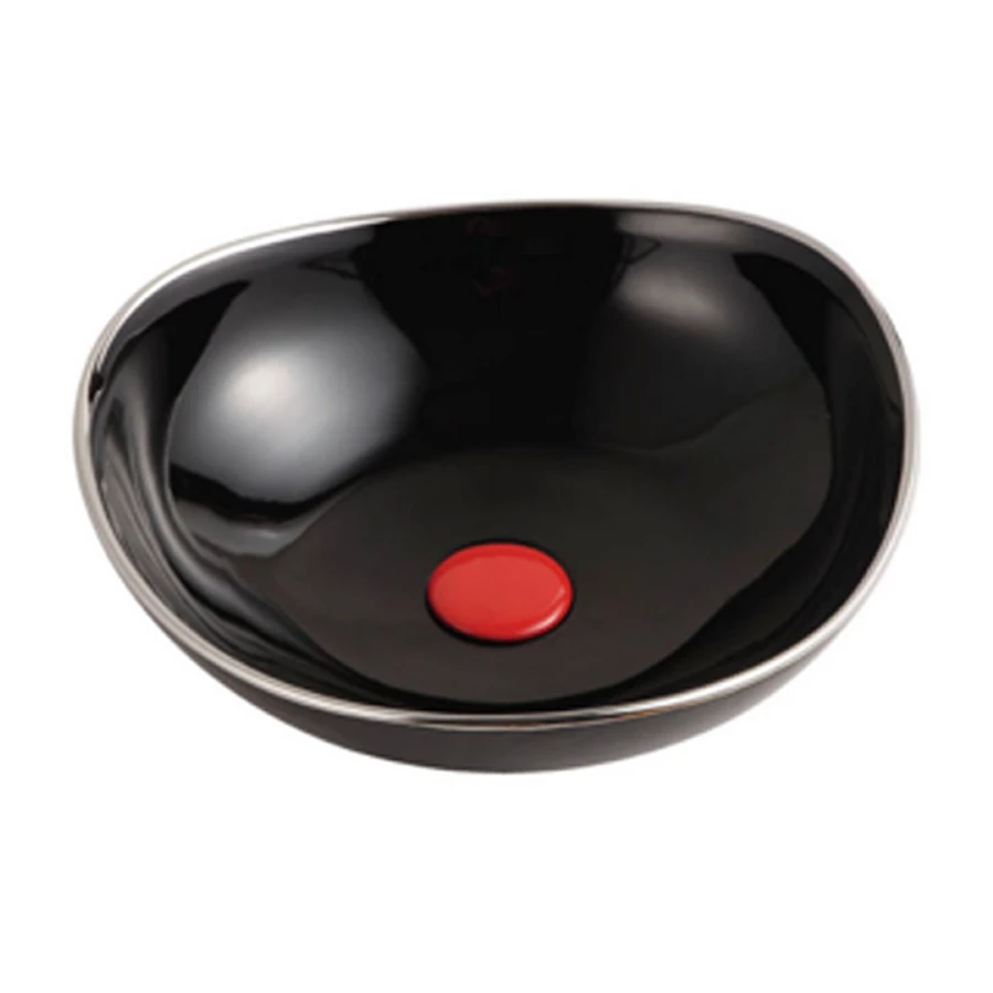 Раковина Azario ультратонкая черная глянец AZ- 4031-B18-S12 47,5х47,5х12 см