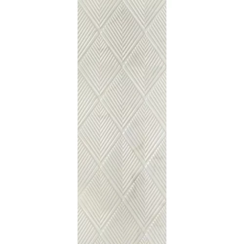 Плитка настенная Sina Tile Elize White Rustic 1111 глянцевая белая 90х30 см