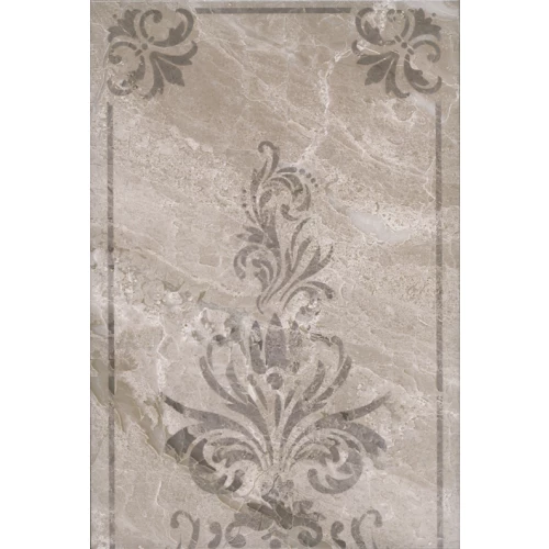 Декор Евро-Керамика Евро-Керамика Гарда светло-серый 9 GA 0116 TG 27х40