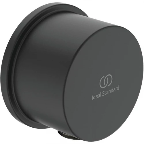 Подключение для душевой лейки Ideal Standard Idealrain 1/2" матовый черный BC808XG