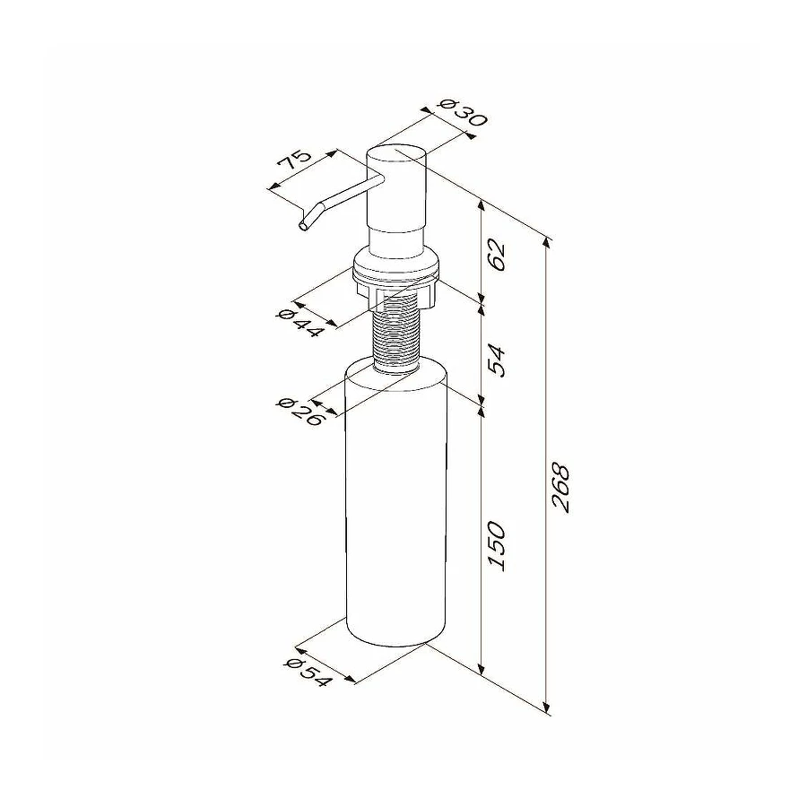 Универсальный диспенсер Am Pm X-Joy A8437122
