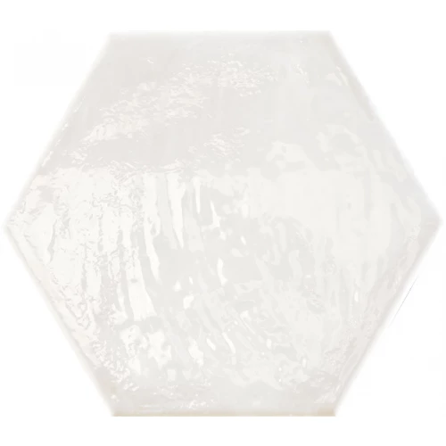 Керамогранит Prissmacer Rain bianco hex 22,8х19,8 см