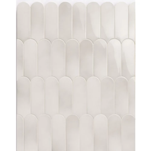 Настенная керамическая плитка Natucer Fan Mix Ash глазурованный глянцевый 19,5х7,2 см