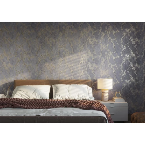 Обои флизелиновые Palitra Life Volga Палитра черные PL72168-44 1,06х10,05 м