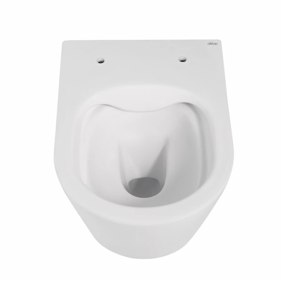 Унитаз Abber Bequem подвесной белый матовый безободковый AC1102MW