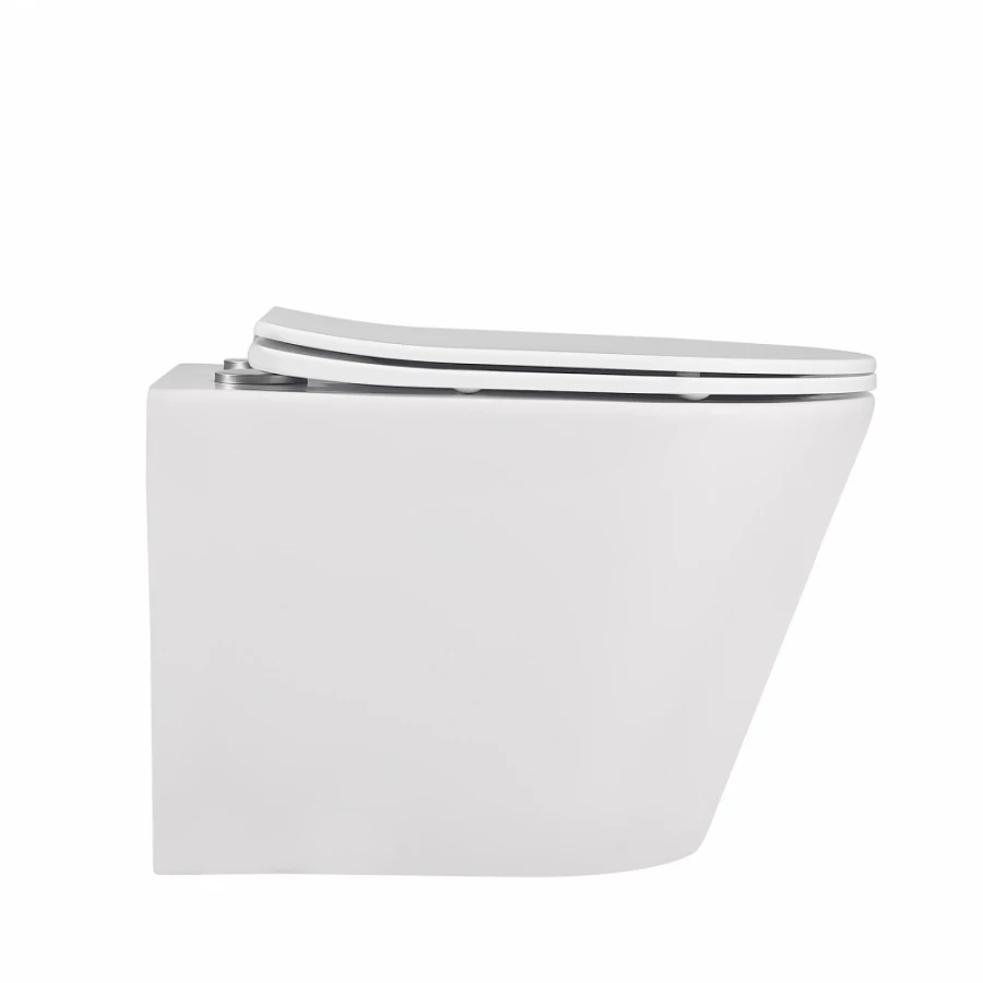 Унитаз Abber Bequem подвесной белый матовый безободковый AC1102MW