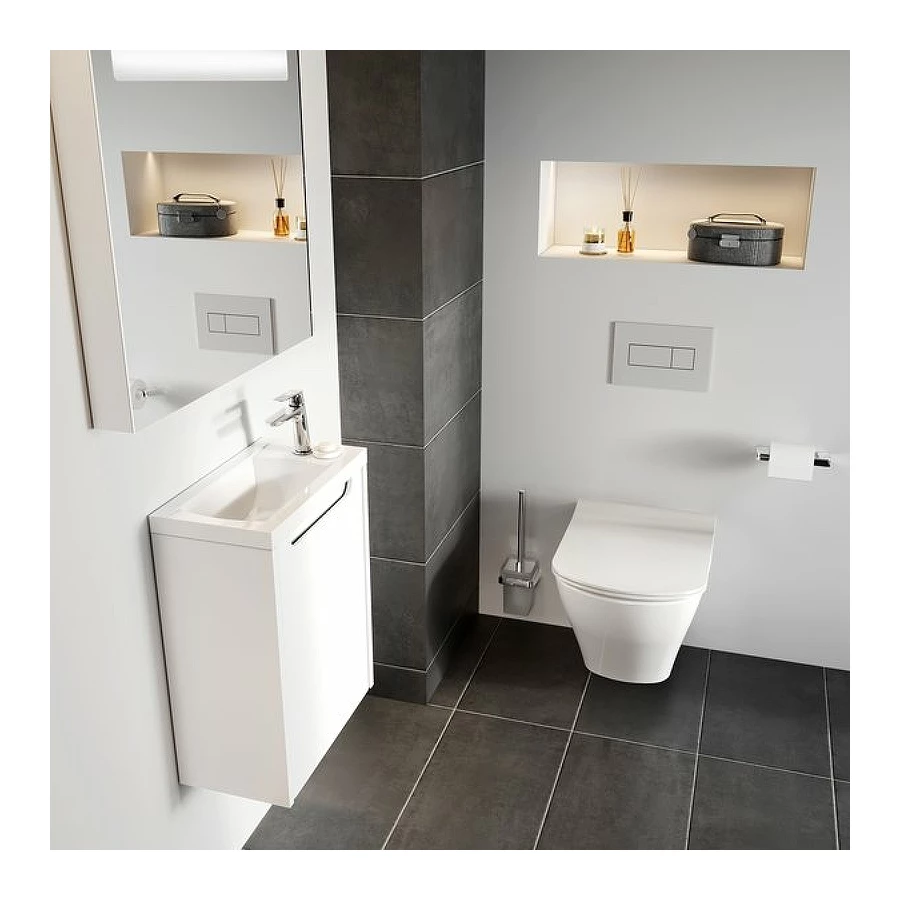 Унитаз подвесной Ravak Classic RimOFF безободковый белый X01671