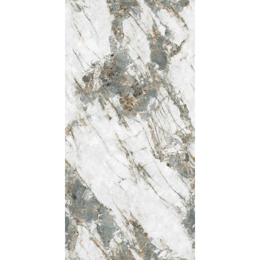 Керамогранит Realistik Lincoln полуглянцевый серый 120х60 см