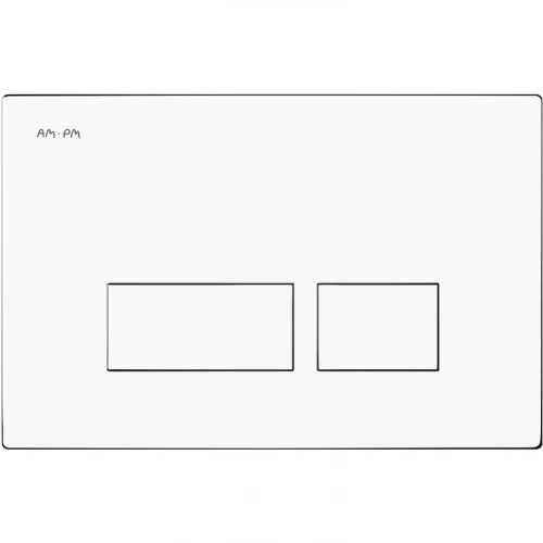 Клавиша для инсталляции пневматическая Am Pm Pro S пластик белый I047001