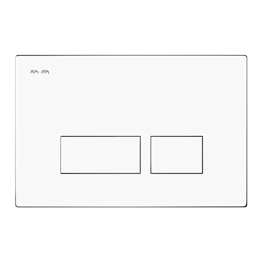 Клавиша для инсталляции пневматическая Am Pm Pro S пластик белый I047001