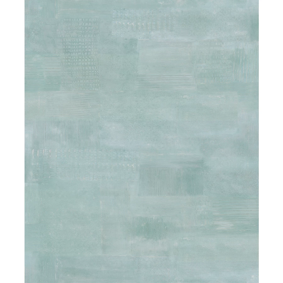 Обои флизелиновые Marburg Fresh Up бирюзовые 88994 0,53х10,05 м