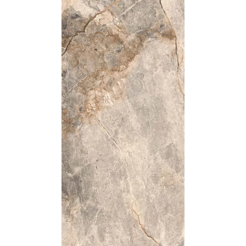 Керамогранит Realistik Borghini Natural Sugar Polished серый 120х60 см