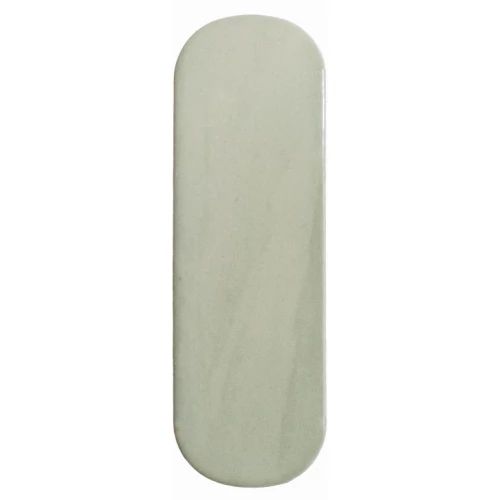 Плитка настенная DNA Calema Oval Tea Gloss глянцевая салатовая 16х5,2 см