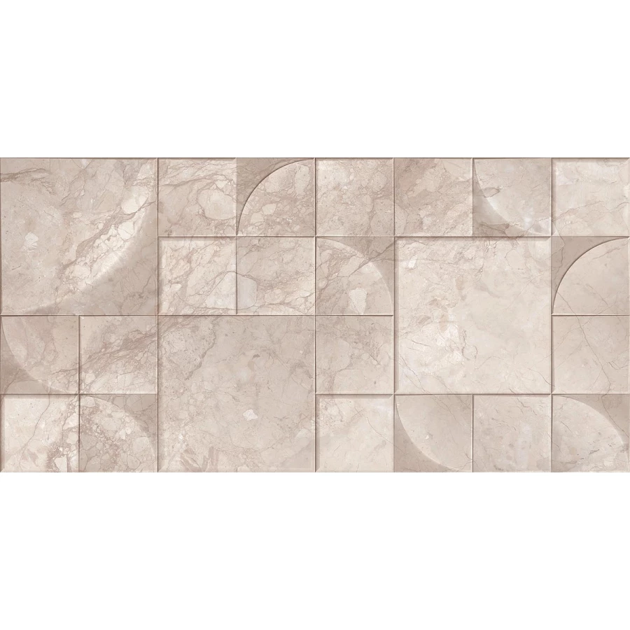 Керамическая плитка Kerlife Parma Avorio Rel 33 матовая бежевая 63х31,5 см