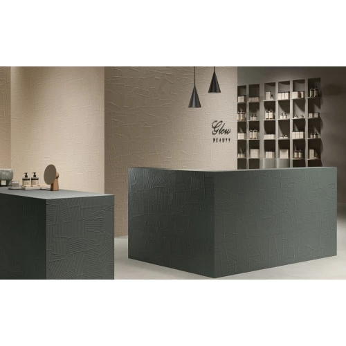 Плитка настенная Piemme Ceramiche Homey Paper Clay Muschio матовая зелёная 06075 120х60 см