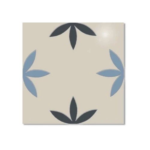 Керамогранит Kerama Marazzi Креп Гарда Вставка глянцевая жемчужная ID04 42x42 см