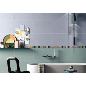 Плитка настенная Imola Ceramica Play PLAY 26V матовая зеленая 60x20 см