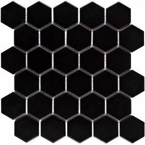 Мозаика из керамогранита Pixel mosaic Керамическая мозаика чип 51х59 мм сетка Pix611 28,5х27 см