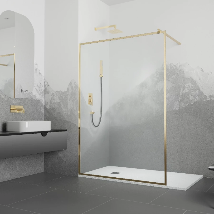 Перегородка для душа RGW WA-12G Прозрачное 32101290-16 90х195 ссм