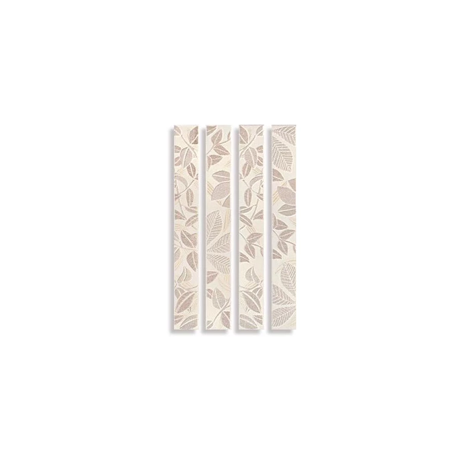 Бордюр Kerama Marazzi Дождь в Альпах бежевый 7,2*60 см