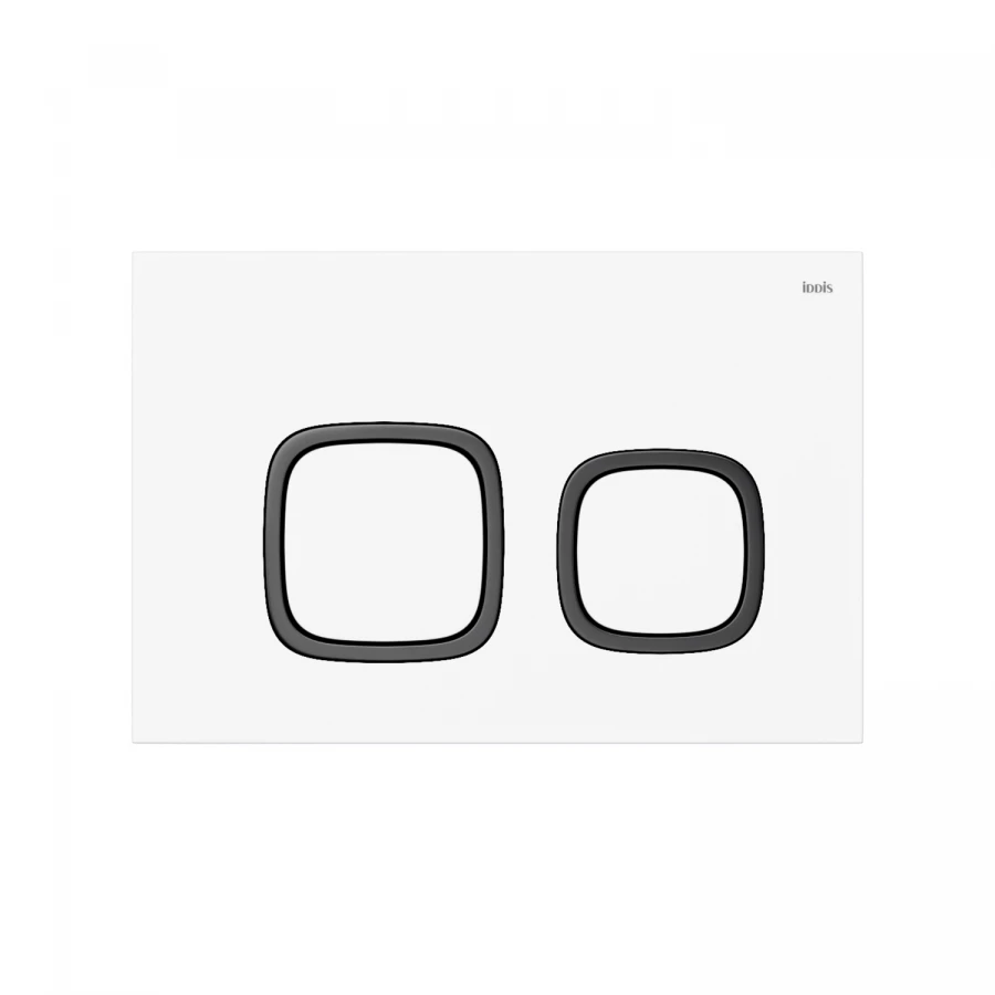 Клавиша смыва универсальная Iddis белая Unifix 004 UNI04WBi77