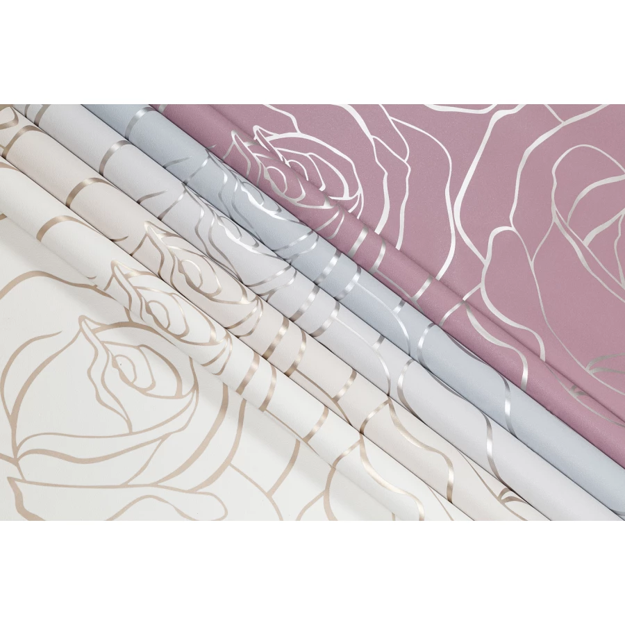 Обои флизелиновые Palitra Home HomeColor Darling серые HC71857-411.06х10.05 м