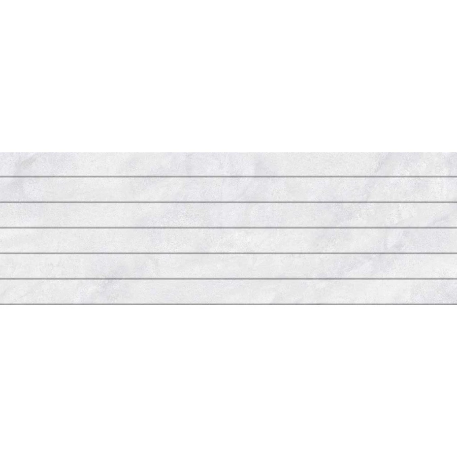 Плитка настенная Gravita Arina Linea Grey sugar-эффект матовая серая 90x30 см