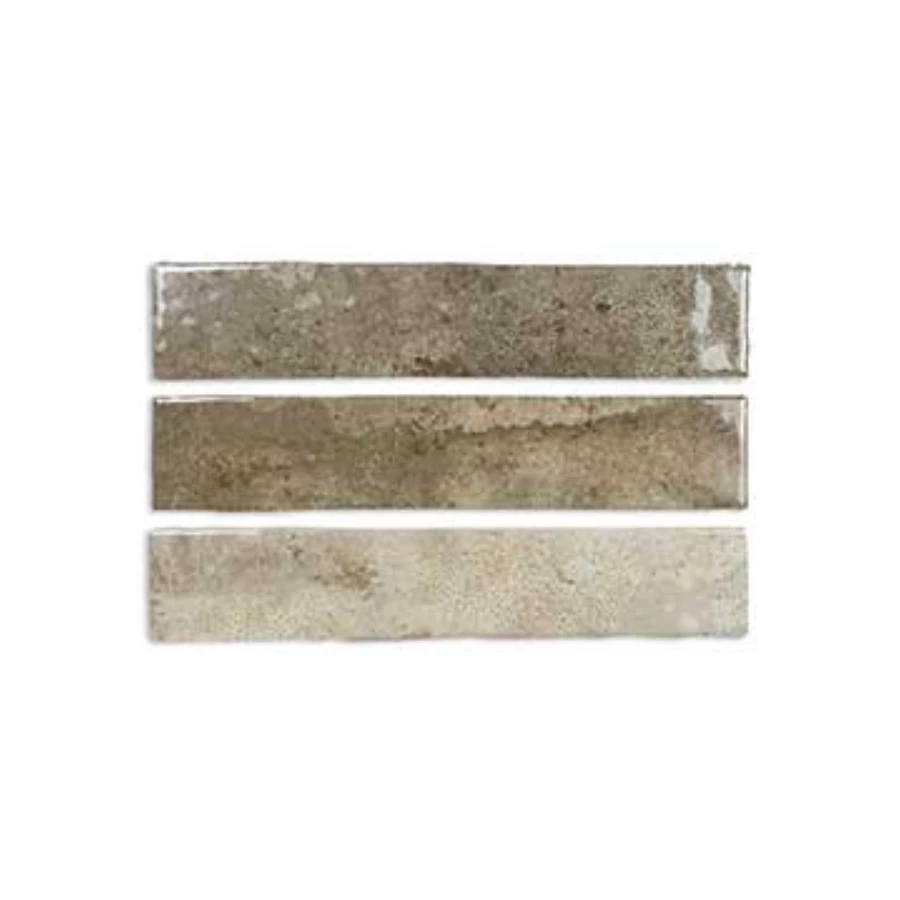 Плитка настенная DNA Enamel Truffle глянцевая бежевая 123148 25х5 см