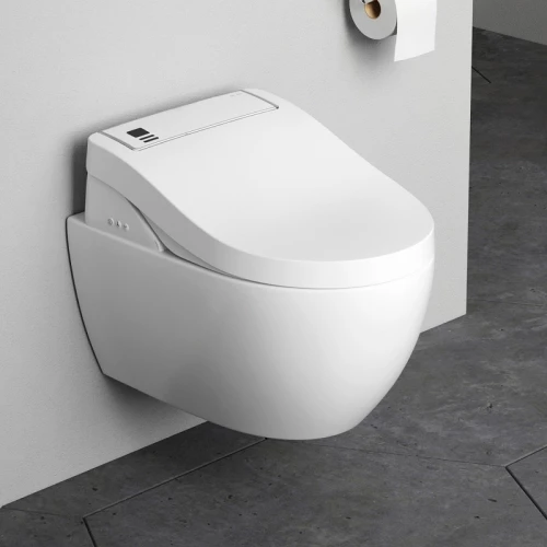 Унитаз подвесной Am Pm Awe с электронной крышкой-биде Clean Care C111739SC