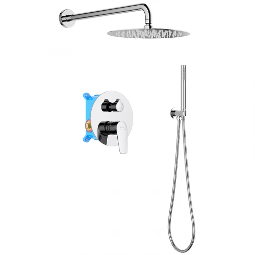 Душевой комплект Aquatek Бетта Set 3 в 1 хром AQ1172CR