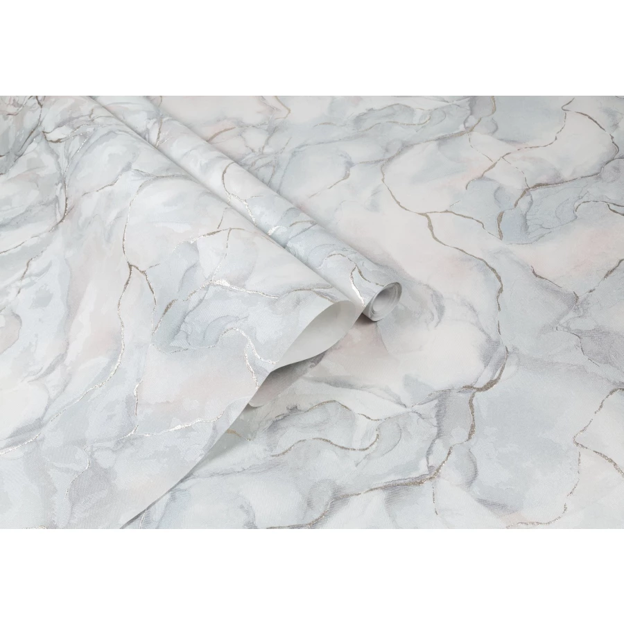 Обои флизелиновые Palitra Home Protect-Fluidart HomeColor зеленые HC31218-75a 1,06х10,05 м