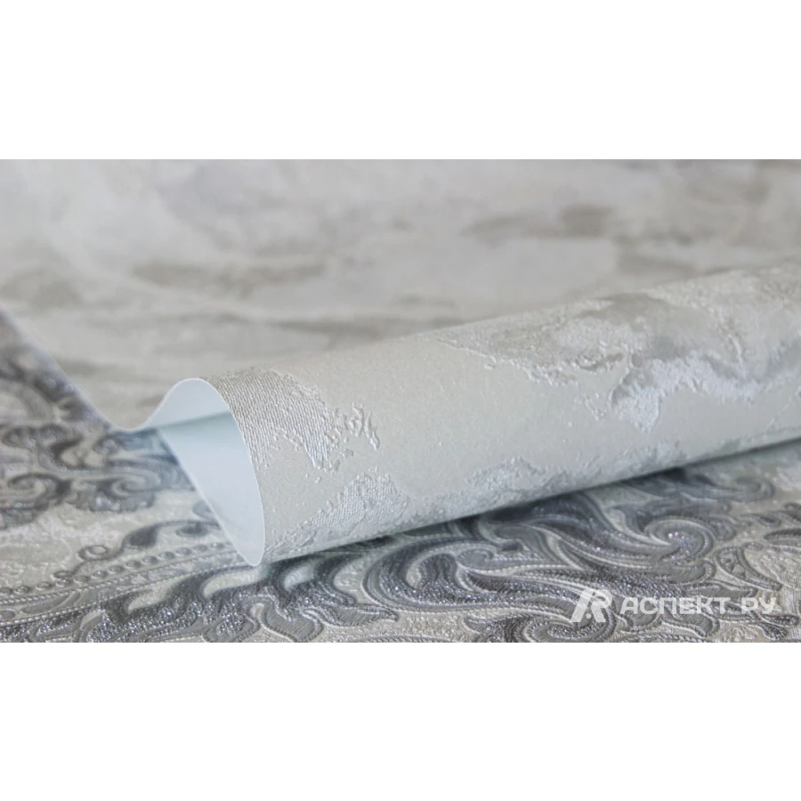 Обои флизелиновые Аспект Белладжио серые 70513-14 1,06х10,05 м