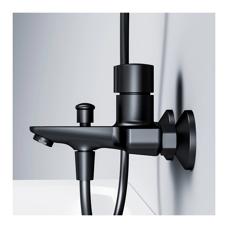 Смеситель для ванны и душа Am Pm X-Joy нажимной TouchReel F85A10522